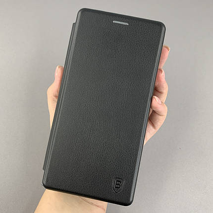 Чохол-книга для Samsung Galaxy S24 Ultra книжка з підставкою на телефон самсунг с24 ультра чорна stn, фото 1
