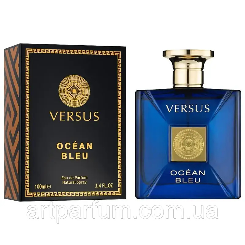 Парфумована вода для чоловіків Fragrance World Versuгs Ocean Blue Pour Homme 100ml100ml