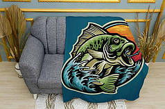 Плед «Риба для рибалки. Fish for fishing»