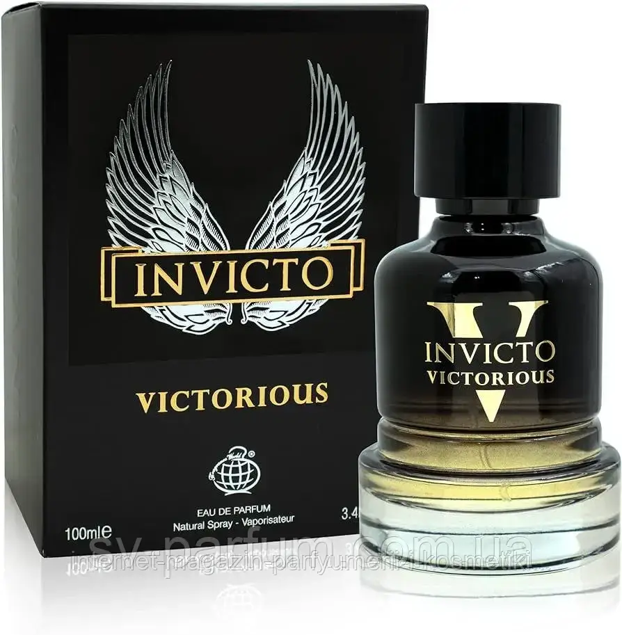 Парфумована вода для чоловіків Fragrance World Invicto Victorious 100ml