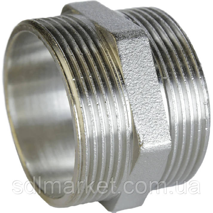 Ніпель 1 1/2| Н нікельований NN772S OPTIMUM