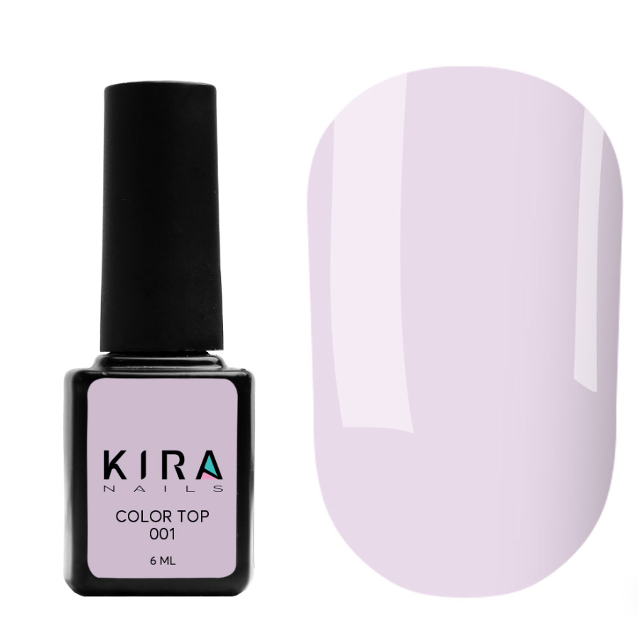 Кольоровий топ Kira Color Top 001, 6 мл (блисково-рожевий холодний)
