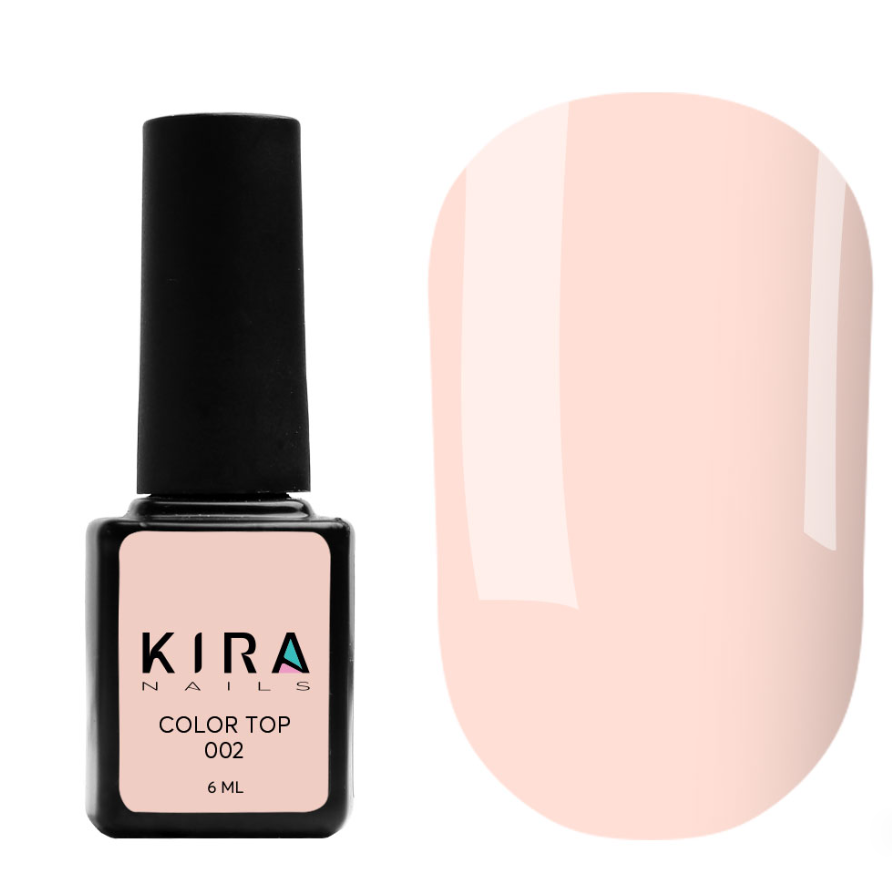 Кольоровий топ Kira Color Top 002, 6 мл (персиковий)
