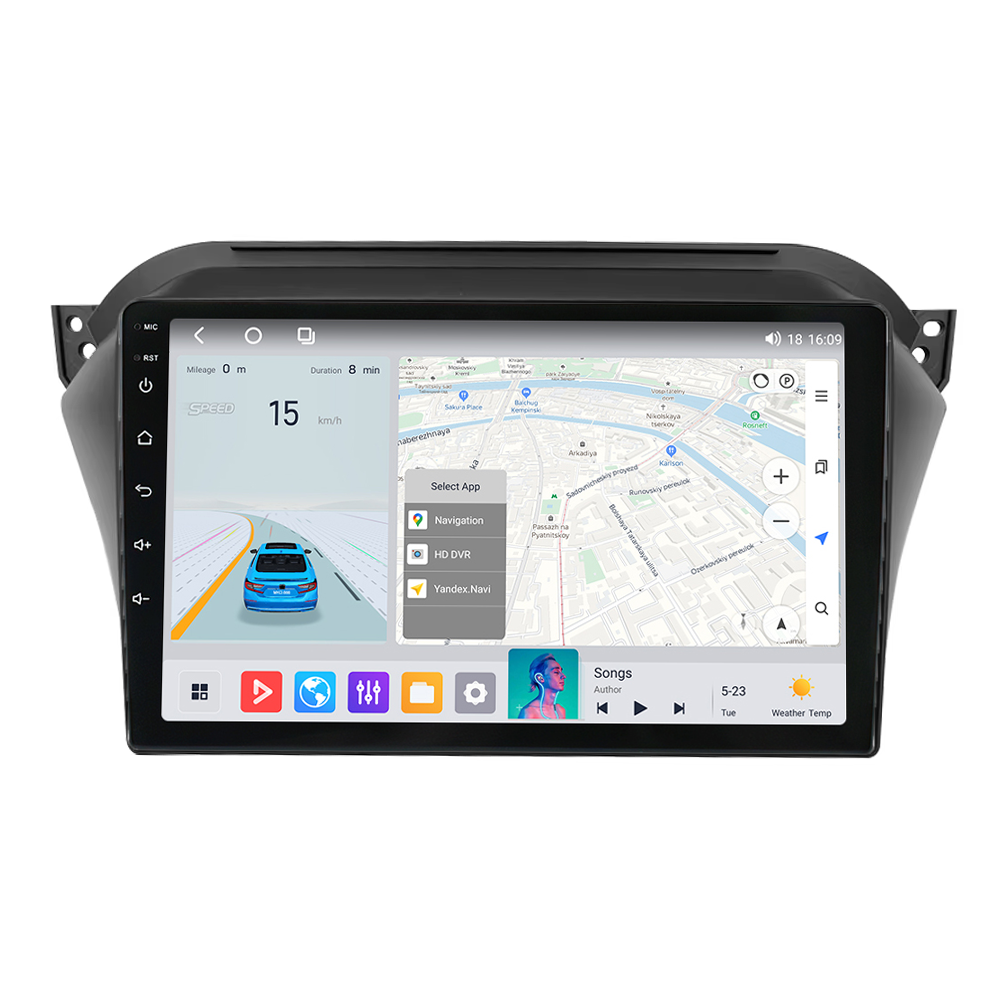 Штатна магнітола Mekede MS JAC Refine S2 T40 (2015-2018) QleD