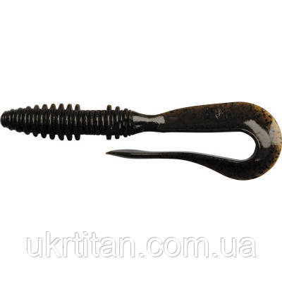 Оригінал! Силікон рибальський Keitech Mad Wag Mini 3.5" (10 шт./упак) ц:101 green pumpkin pp. (1551.07.52) -
