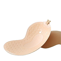 Бюстгальтер Fly Bra Invisible невидимка бежевий з підтримкою та відкритою спиною форма манго розмір 75С бежевий  29245 C, фото 4