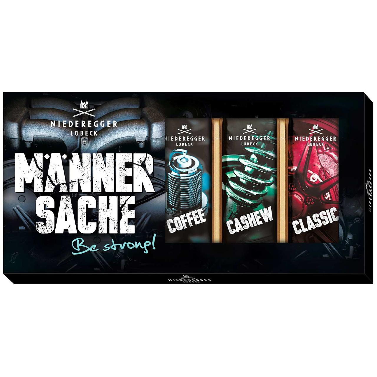 Набір марципанових батончиків Niederegger Marzipan Manner Sache Be strong 5 х 35 г