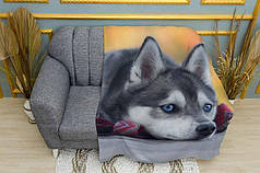 Плед «Маленьке Хаскі. Little Husky»