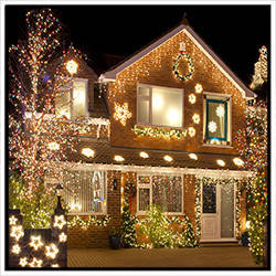 Святкове освітлення, Гірлянди