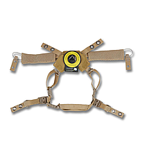 Підвісна система + подушки для шолому Team Wendy Cam Fit (R) GEN.2 V2 Койот, фото 3
