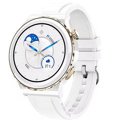 Розумний смарт-годинник Smart Uwatch Diamond Gold Silicone