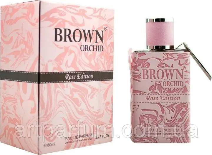 Парфумована вода для жінок Fragrance World Brown Orchid Rose Edition 80ml