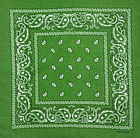 Бандана зелена