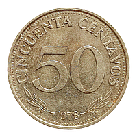 Болівія 50 сентаво, 1978