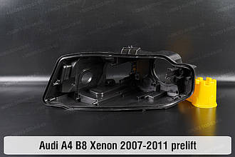 Корпус фари Audi A4 B8 Xenon (2007-2011) дорест лівий