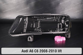 Корпус фари Audi A6 C6 (2008-2010) рест лівий