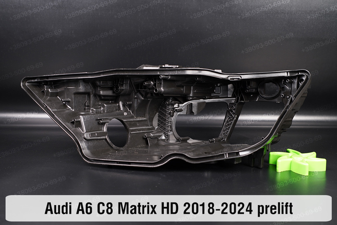 Корпус фари Audi A6 C8 Matrix HD (2018-2024) дорест лівий