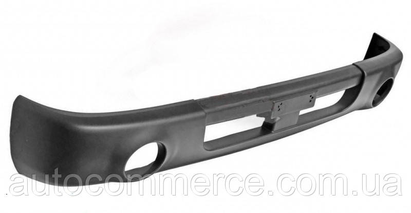 Бампер передній Hyundai HD78, HD65 (8651056000) круглі протитуманні фари