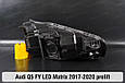 Корпус фари Audi Q5 FY LED Matrix (2017-2020) дорест лівий, фото 4