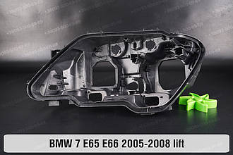 Корпус фари BMW 7 E65 E66 (2005-2008) рест лівий