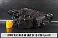 Корпус фари BMW X1 F48 F49 LED (2015-2019) дорест лівий, фото 5
