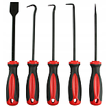 Набір гачків з ручкою кількість 9 шт Mar-Pol M61020 Польща, фото 5