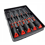 Набір гачків з ручкою кількість 9 шт Mar-Pol M61020 Польща, фото 7