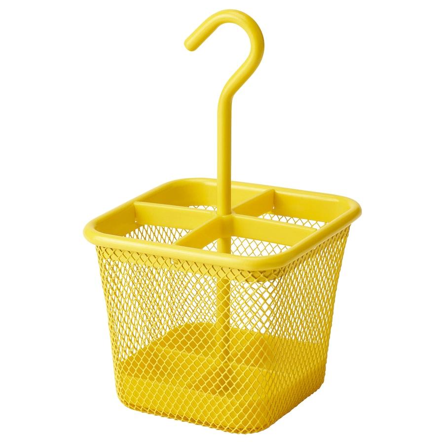 Контейнер для столових приладів IKEA UPPDATERA Жовтий 805.808.49