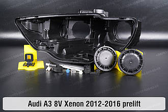 Сервісний комплект корпуса фар Audi A3 8V Xenon (2012-2016) дорест лівий