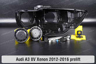Сервісний комплект корпуса фар Audi A3 8V Xenon (2012-2016) дорест правий