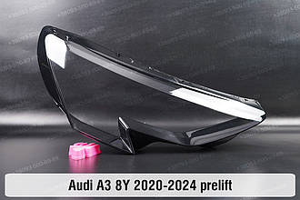 Скло фари Audi A3 8Y (2020-2024) дорест праве