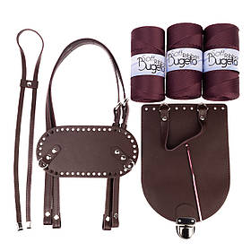 Подарунковий набір рюкзака АМОРЕ, колір Винний