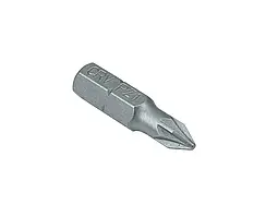 Набір біт (10шт/уп) односторонні, 25 мм, PZ1, 1/4"", 6150CRV"