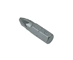 Набір біт (10шт/уп) односторонні, 25 мм, PZ2, 1/4"", 6150CRV"