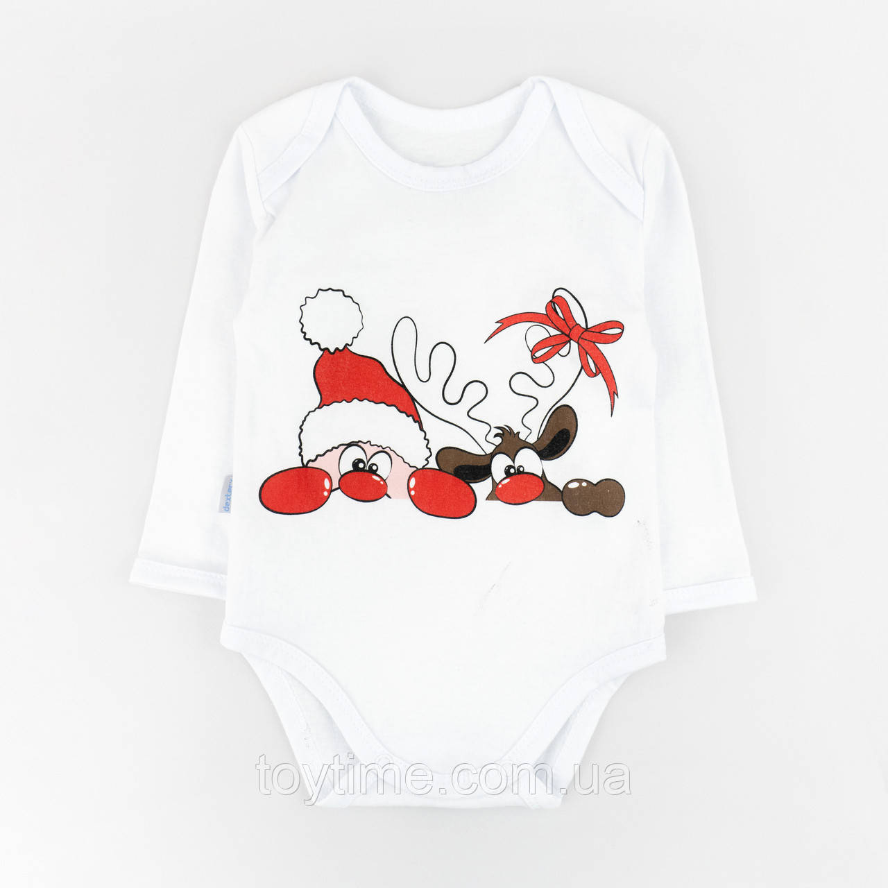 Боді дитячий кулір Festive Santa, фото 1