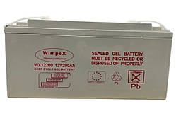 Гелевий акумулятор WimpeX 12v 200Ah