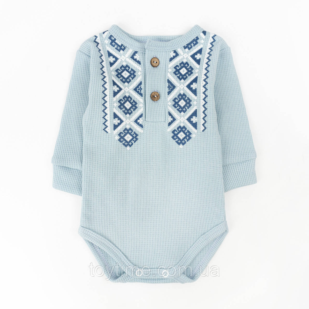 Боді з довгим рукавом для малят з орнаментом Sky, фото 1