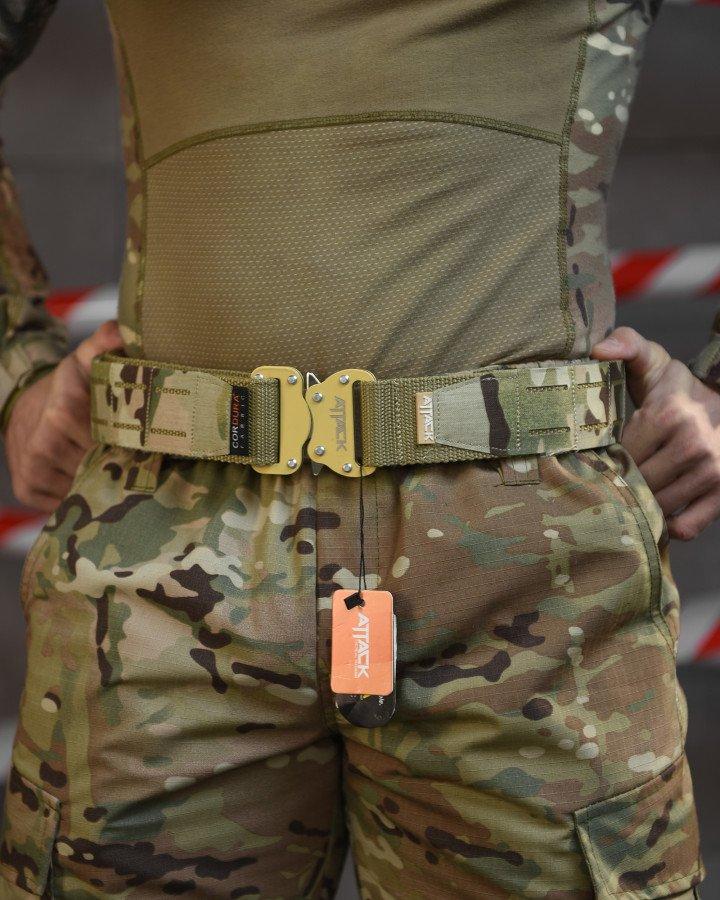 Тактичний ремінь Ranger Belt Attack mtk ВТ4754. Хіт!