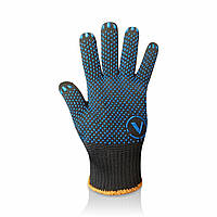 Рукавички робочі чорні з пвх покриттям PREMIUM 8511