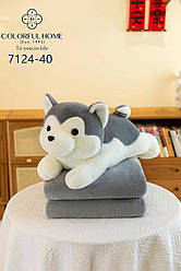 Іграшка плед 3 в 1 ( плед-подушка-іграшка) розмір пледа 120х160