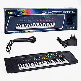 Дитяче піаніно з мікрофоном на батарейках TK Group 3738