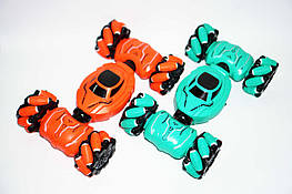 Машинка перевертень на радіокеруванні Stunt Car 986-14 браслет керування від руки