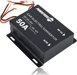 Перетворювач (інвертор) PowerOne 24V-12V 50A