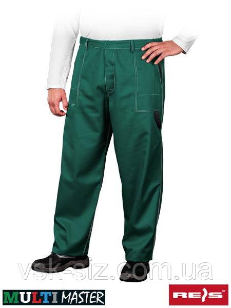 Штани захисні до пояса REIS MULTI MASTER MMSP-ZB зелені (ПОЛЬЩА)