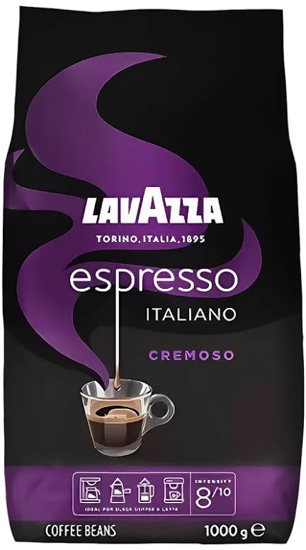 Кава Lavazza в зернах Espresso Italiano Cremoso 1 kg, фото 1