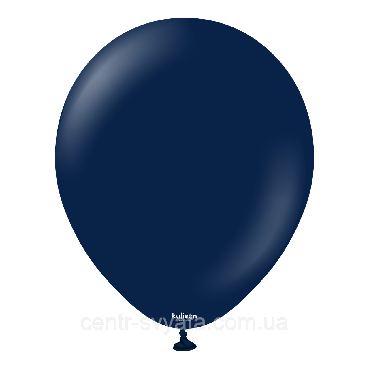 Латексна кулька Kalisan 5"(13 см) Standard Navy | Пастель темно-синій неві