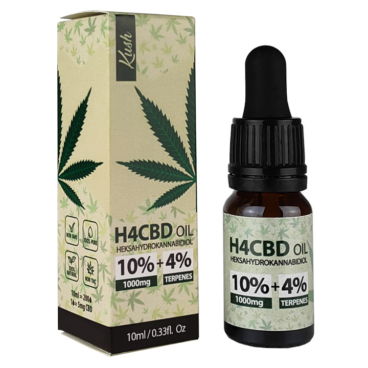 10% олія КБД H4CBD oil + терпени Польща