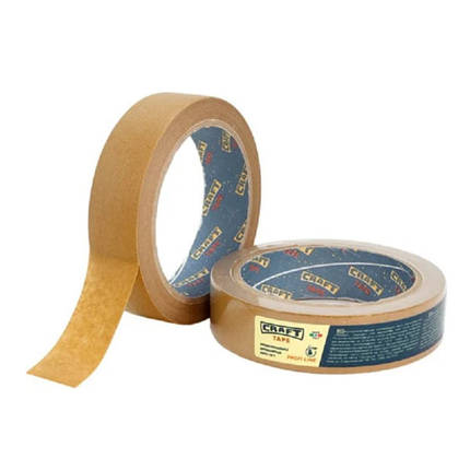 Стрічка HPX CRAFT TAPE автомалярна коричнева, 25 мм*25 м, фото 1
