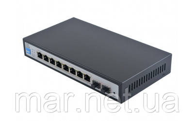 Керований POE комутатор FoxGate S6008G-S2-W POE (120W)