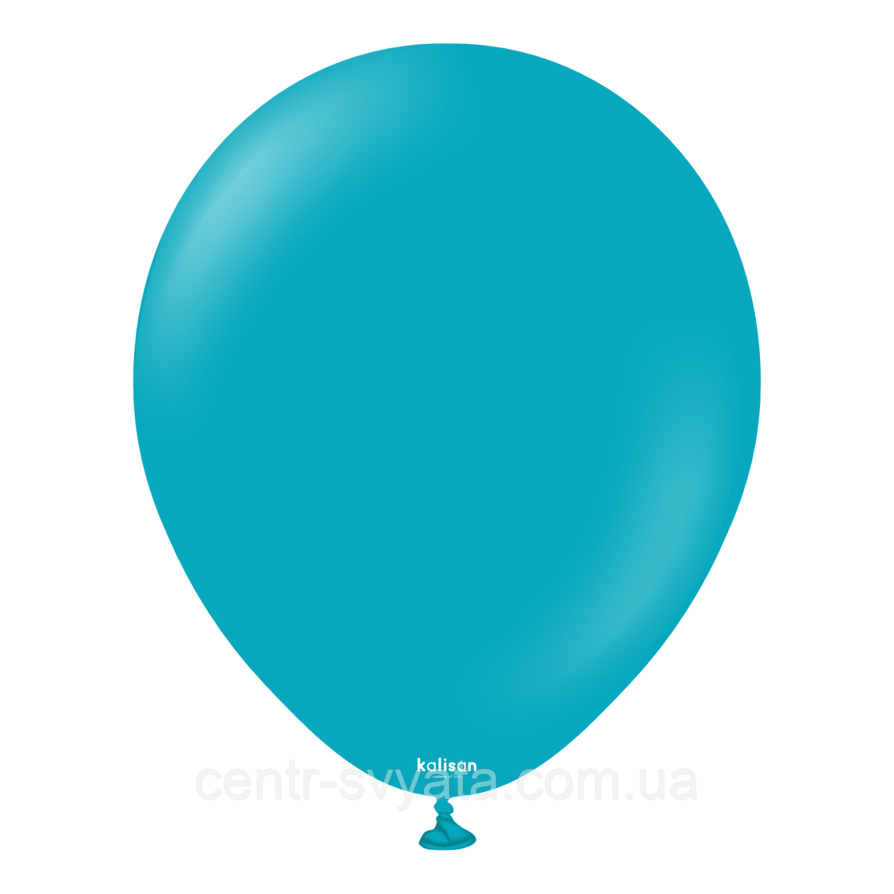 Латексна кулька Kalisan 5"(13 см) Standard Turquoise | Пастель бірюзовий